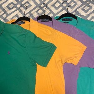 BUNDLE OF POLO shirts Size Larges